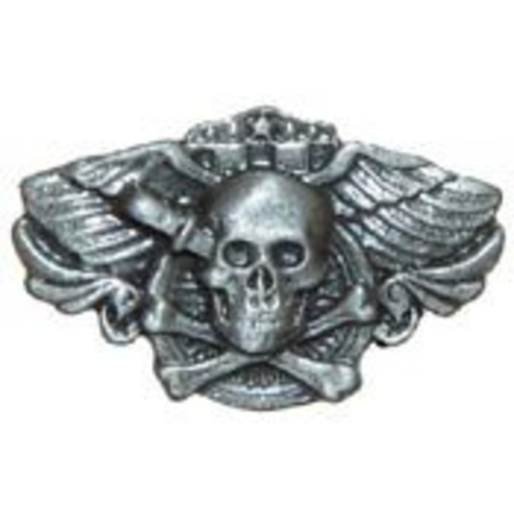 EagleEmblems P00661 1'' Skull Knife Wing Pin - Premium Metal Lapel Pin for Bikers, Military, and Fashion Enthusiasts | Perfect for Jackets, Hats, and Bags