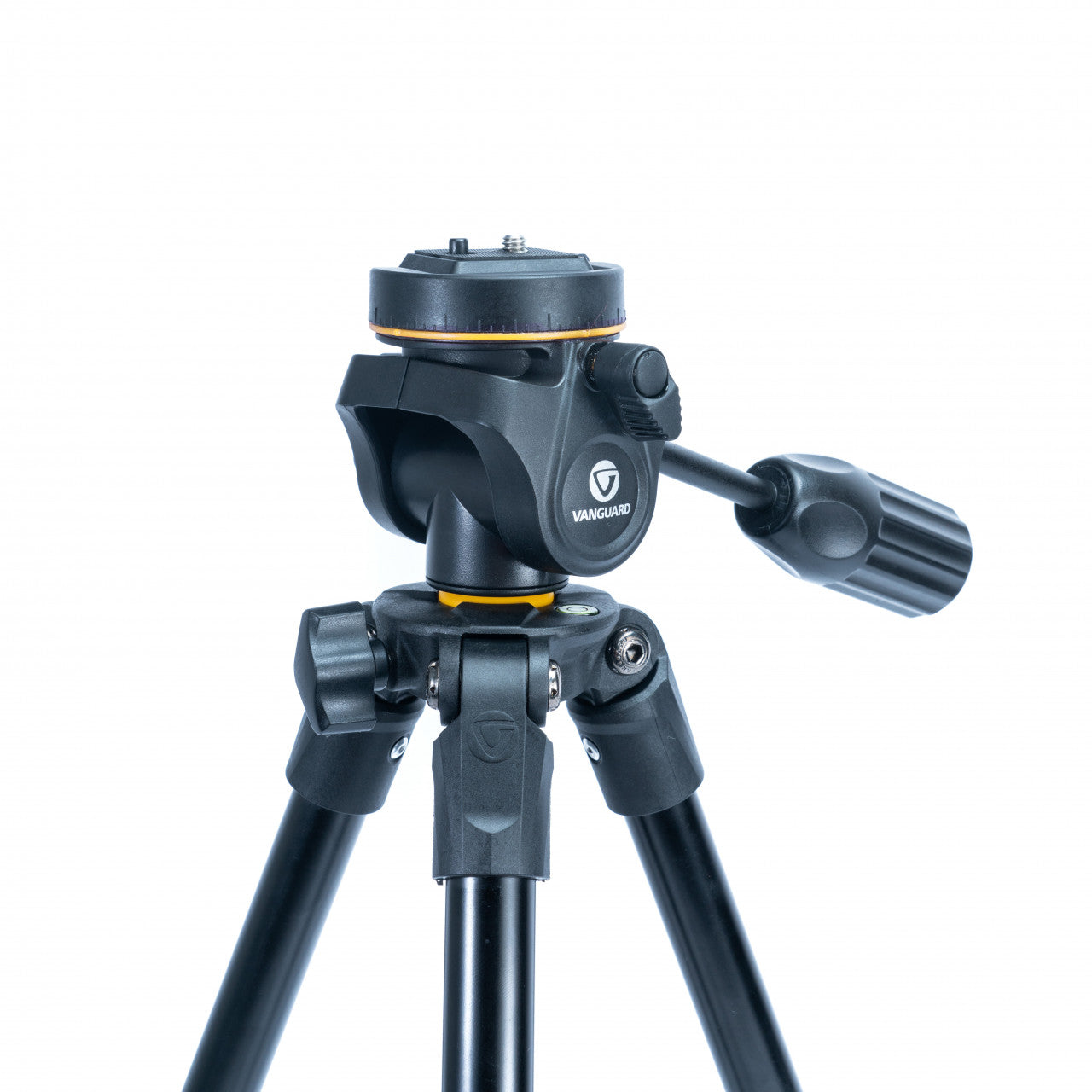 Vesta 203AP Aluminum Pan Head Tripod - Lightweight & Adjustable Camera Tripod for Photography, Videography, and Travel - Perfect for DSLR, Mirrorless, and Smartphone Cameras