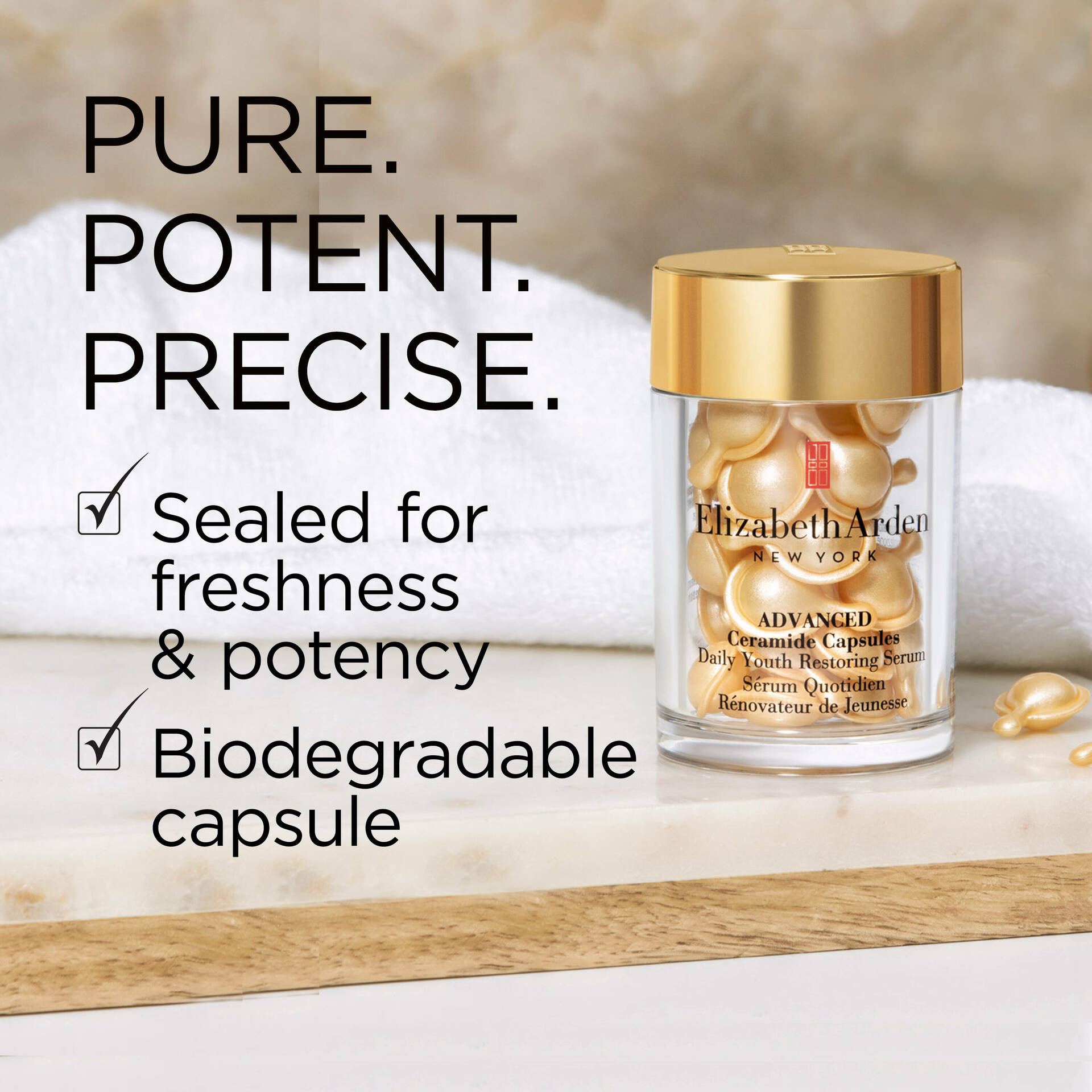 SUPERSTART Booster & Advanced Ceramide Capsules Set - Anti-Aging Skin Care Supplement for Hydration & Wrinkle Reduction | Perfect for Daily Skincare Routine & Travel