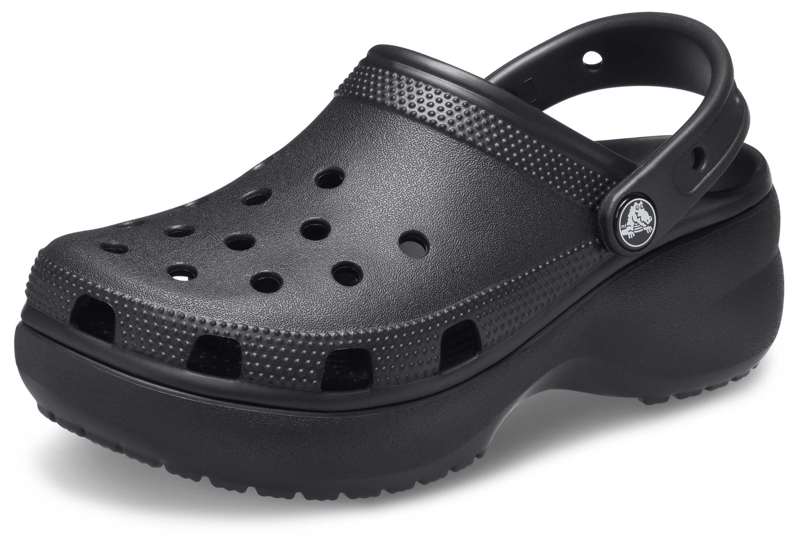 Crocs Women's Classic Platform Clog - Comfortable Slip-On Water Shoes for Women, Non-Slip Garden & Beach Sandals - Perfect for Outdoor, Pool, Spa, and Casual Wear