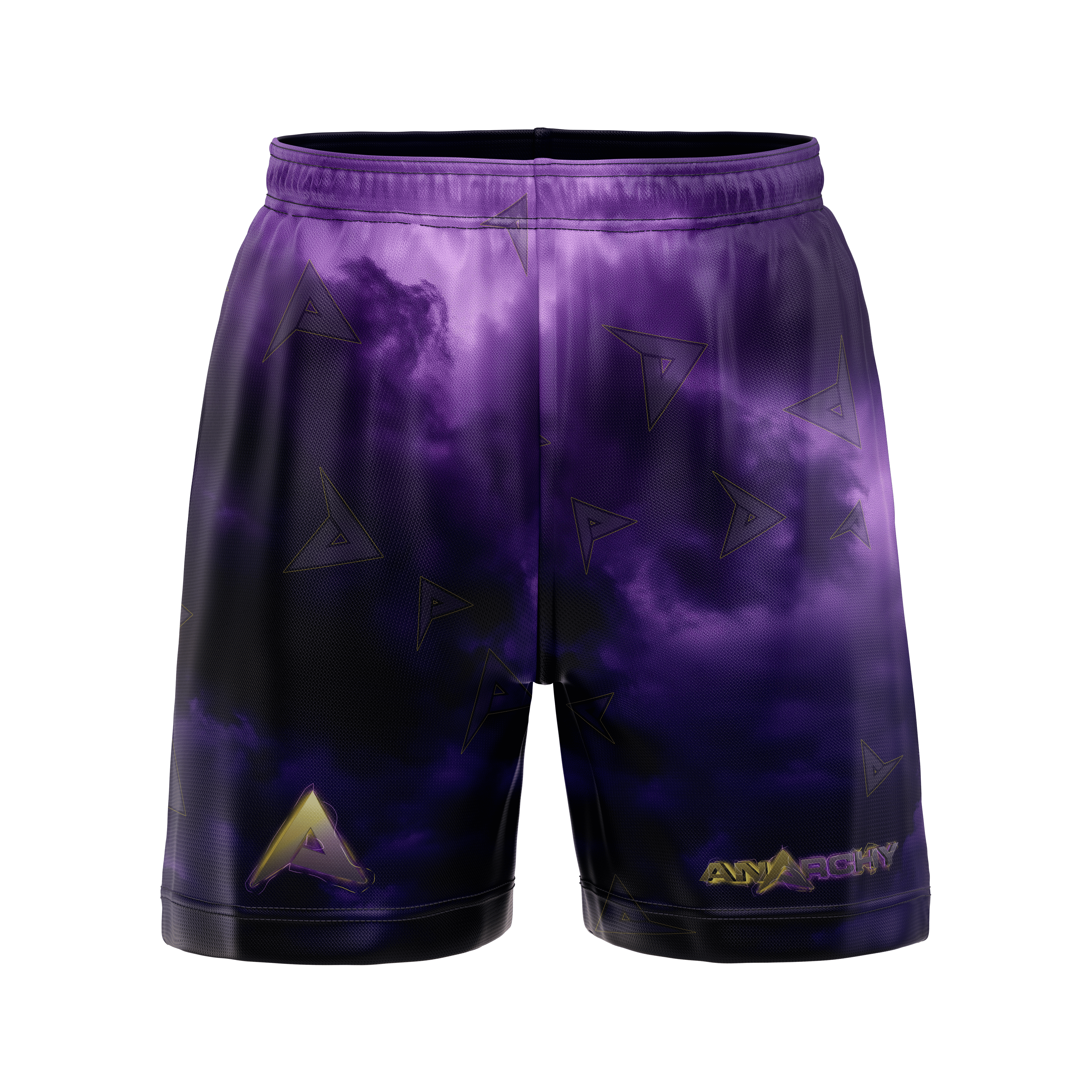 Anarchy Mesh Shorts for Men - Lightweight Breathable Running & Gym Workout Shorts with Shockwave Technology - Perfect for Jogging, Training & Outdoor Sports