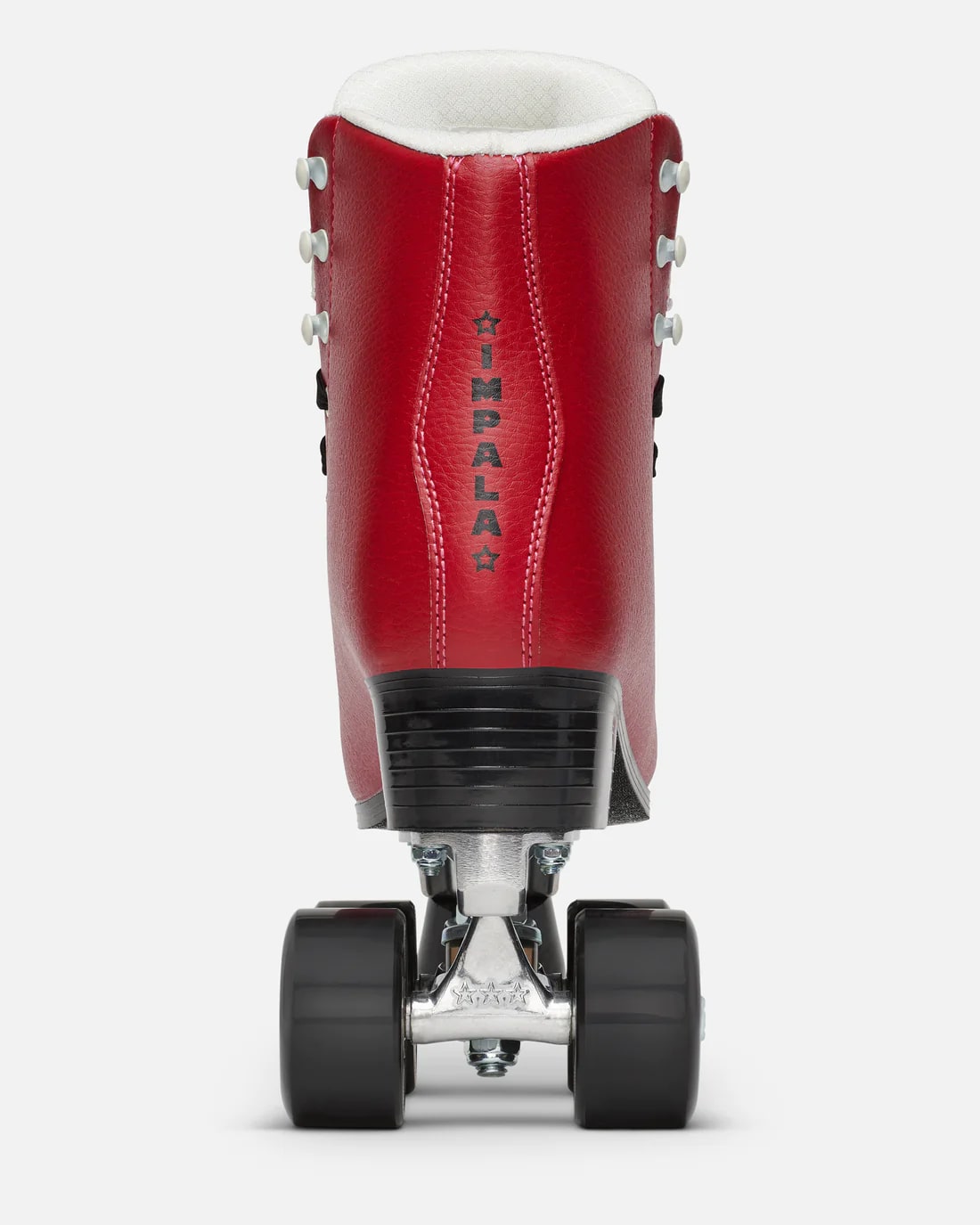 Impala Rollerskates for Women - Cherry Red Quad Roller Skates for Outdoor & Indoor Skating - Perfect for Rinks, Parks & Roller Derby