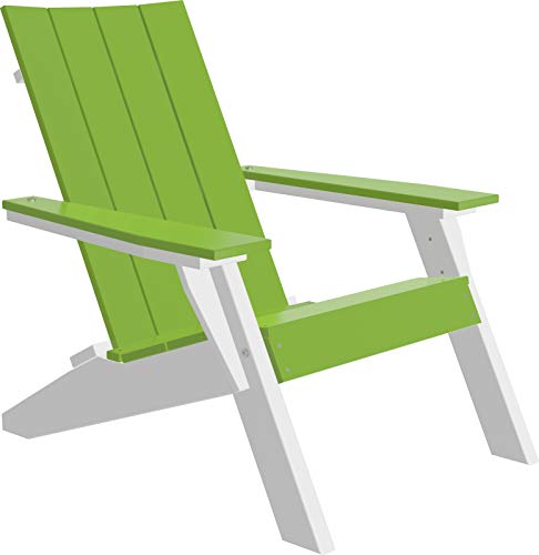 Lime Green on White