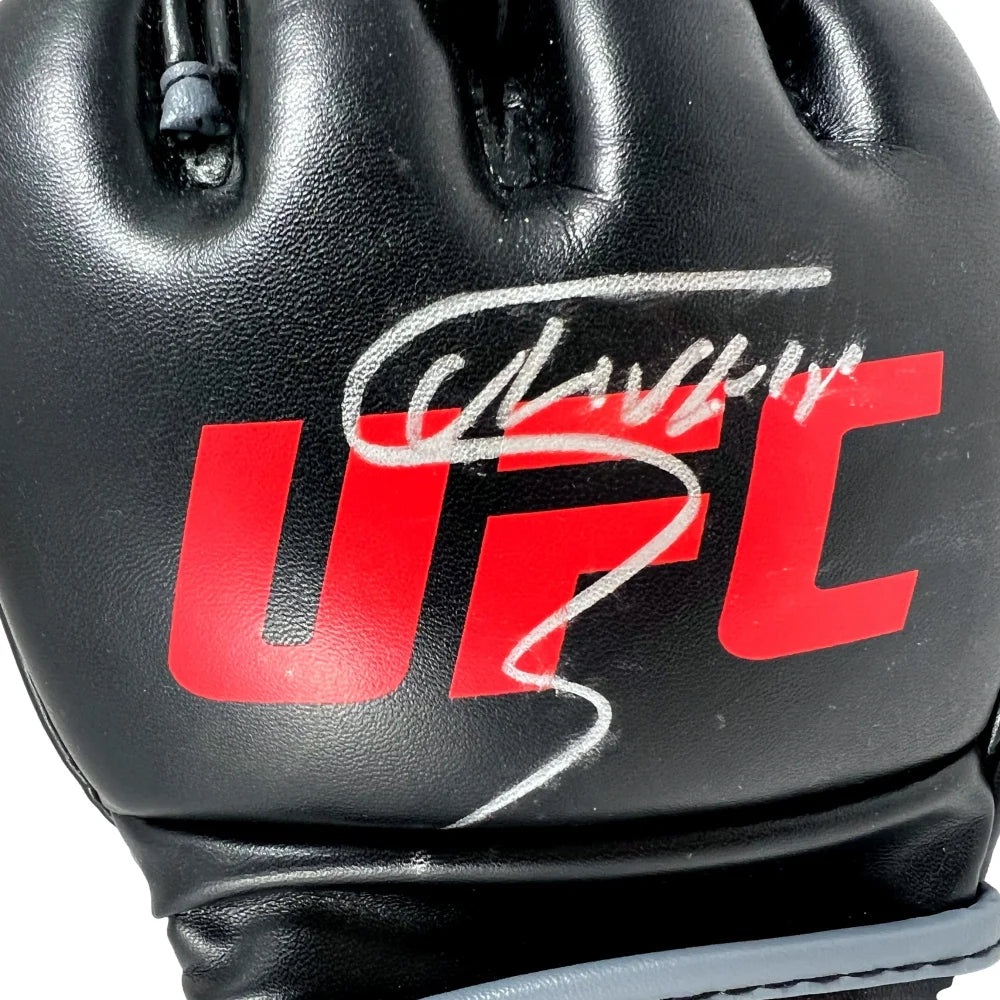 Authentic Charles Oliveira Signed UFC Gloves with COA & JSA - 