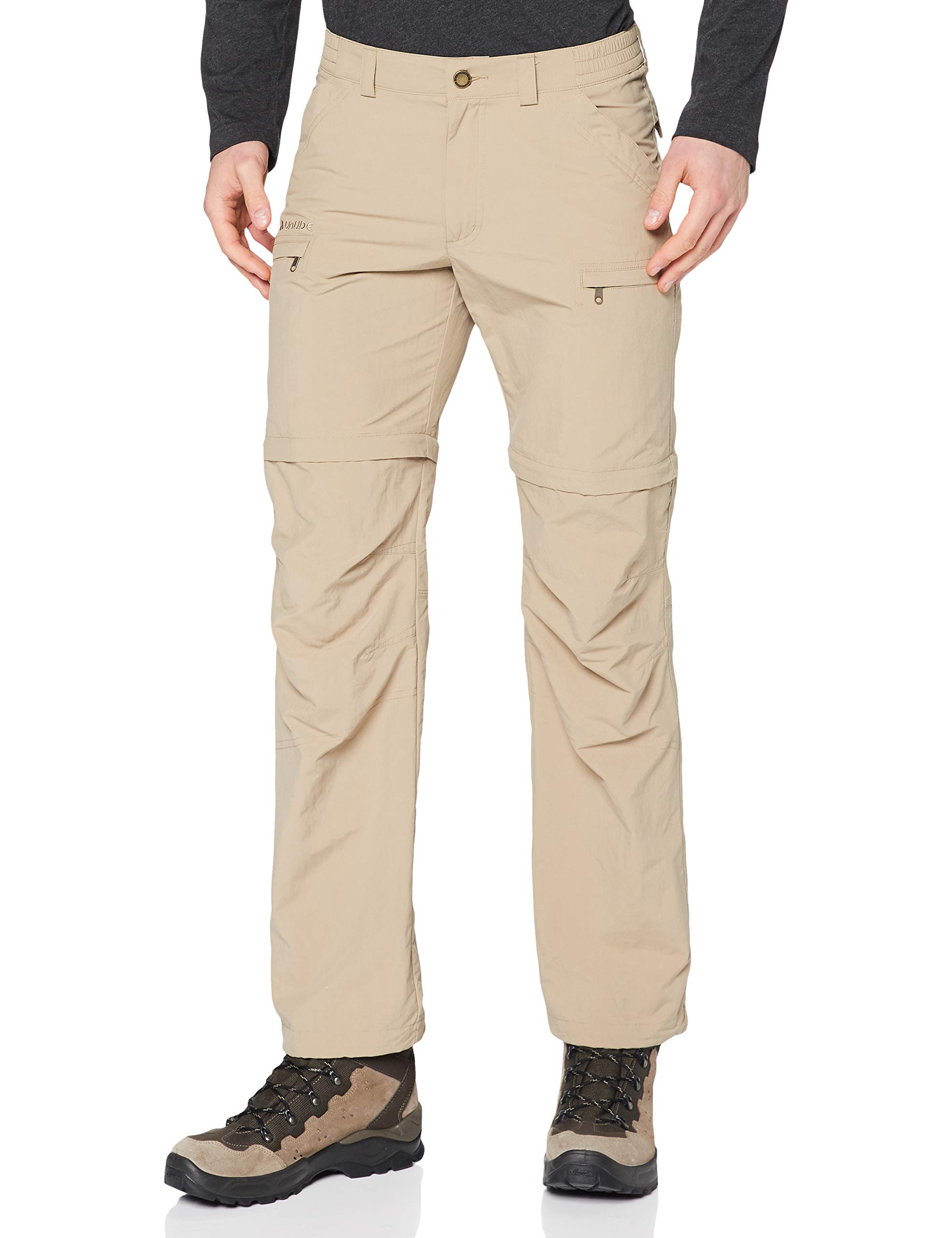 VAUDE Men’s Farley ZO Pants IV - Convertible Hiking Pants for Men | Quick-Dry & Breathable Outdoor Pants | Zip-Off Design for Trail Hiking, Camping & Travel Adventures