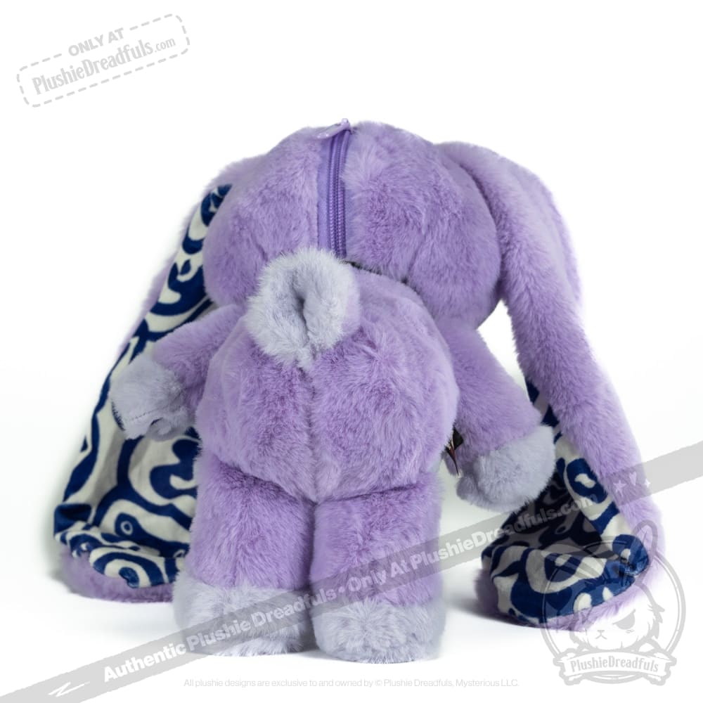Plushie Dreadfuls Chiari Malformation Bunny - Soft Stuffed Animal Toy for Awareness & Comfort | Gift for Medical Warriors & Support Groups