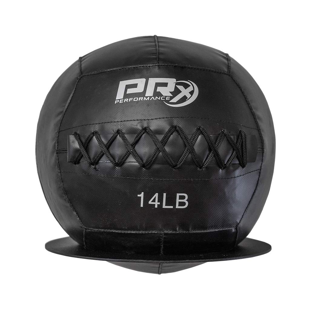 PRx Performance Medicine Ball Storage Rack - Wall Mounted Exercise Ball Holder for Home Gym & Commercial Use - USA Made, Powder Coated, Space Saving Design (9