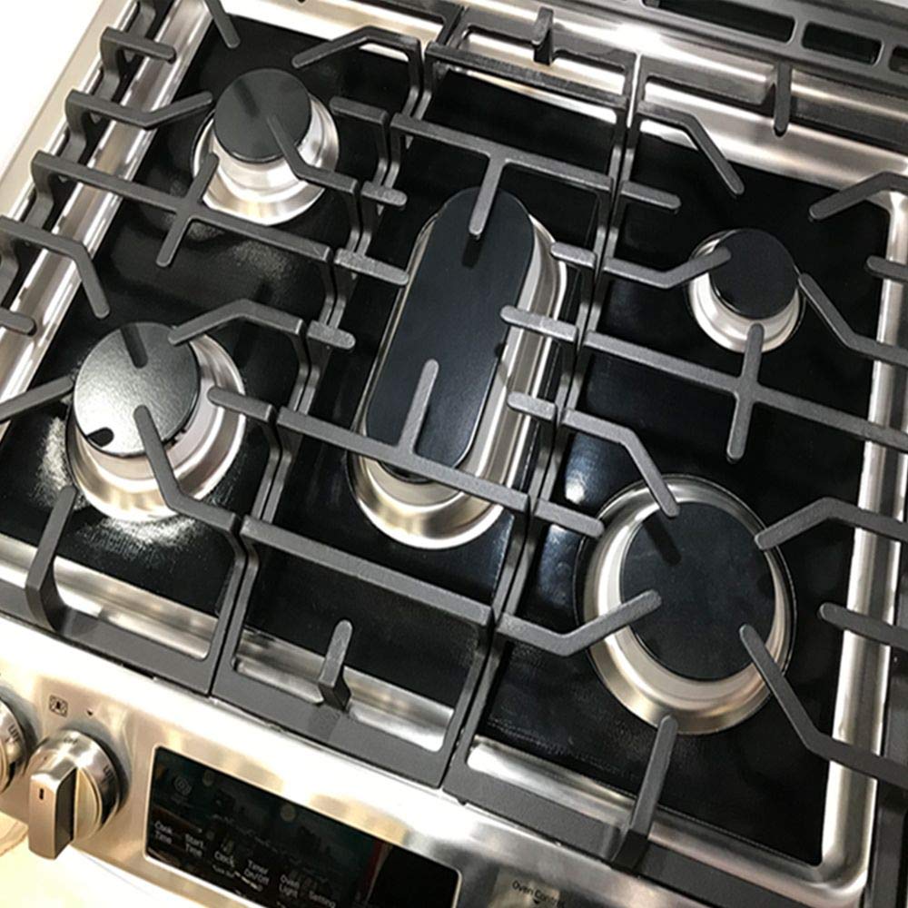 Premium Plus Stove Protectors for LG Gas Range Model LUTD4919SN - Custom Cut, Easy to Clean Stove Liner - Made in USA - Perfect for Kitchen Safety & Countertop Protection