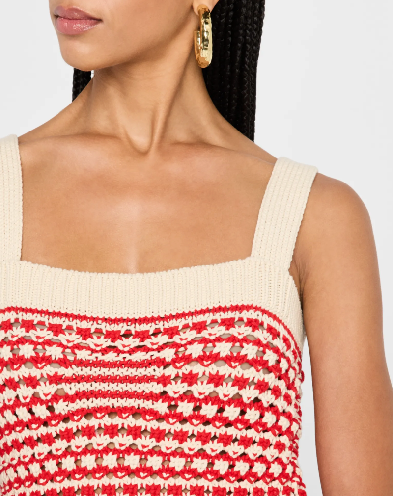 Guest in Residence Marti Tank Top - Women's Casual Sleeveless Shirt | Perfect for Summer, Beach & Vacation Outfits