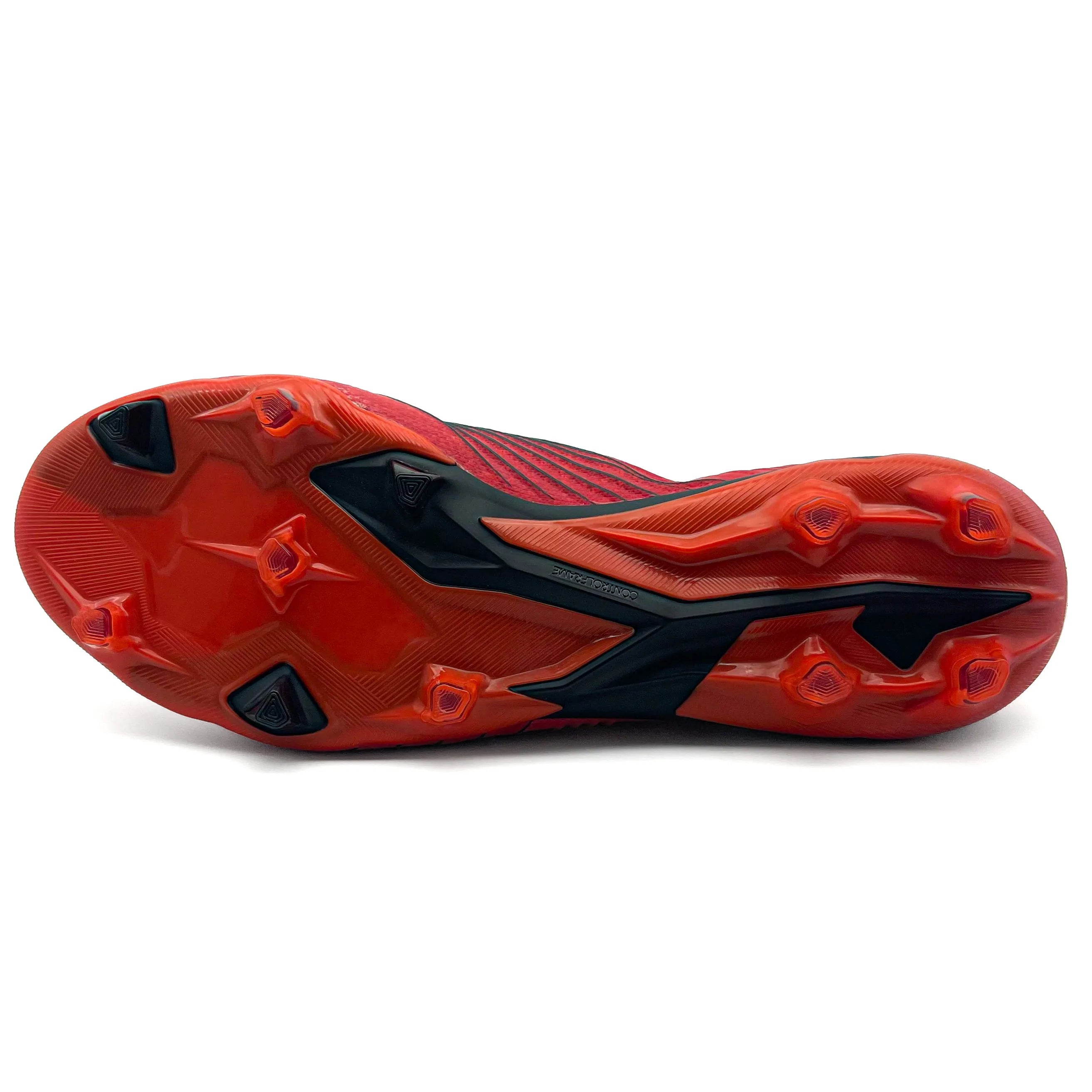 Adidas Predator 19.1 FG Soccer Cleats - Men's Football Shoes in Active Red | Firm Ground Outdoor Playing Surfaces | Perfect for Matches, Training & Competitive Games