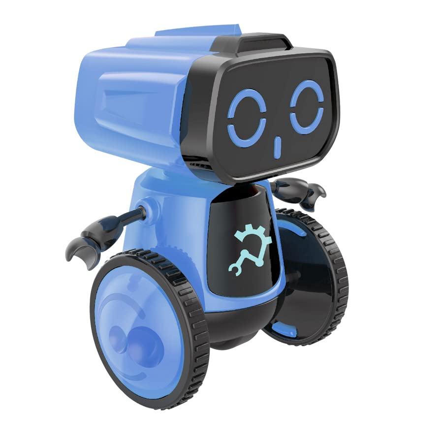 DIY Saltwater Powered Robot Toy Kit - Science Experiment Set for Kids Ages 8-12 & Adults - Handmade STEM Learning Robotics Vehicle - Creative Blue Educational Toy for Elementary School Projects & Home Science Fun