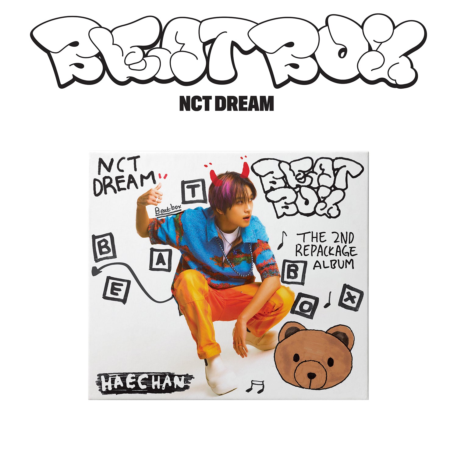 NCT DREAM 2ND ALBUM REPACKAGE 'BEATBOX' (DIGIPACK) - K-Pop Music Album for Fans, Collectors & Gift Giving | Perfect for Birthday, Anniversary & Special Occasions