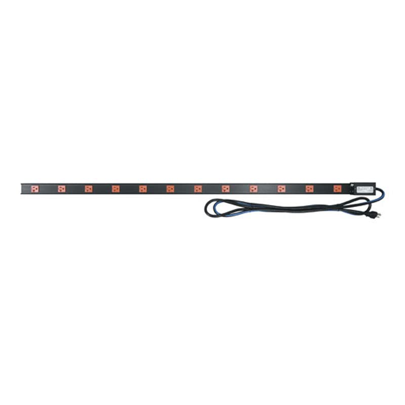 Middle Atlantic 12 Outlet Slim Power Strip 20A - A3W_NO-PDT1220CN | Heavy Duty Power Distribution for Home Theater, Office & Data Centers