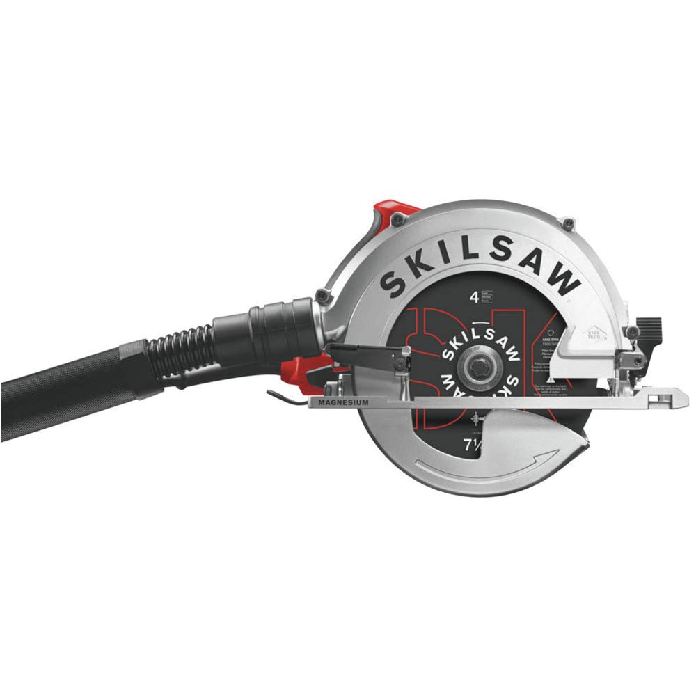 SKILSAW SPT67FMD-01 15 Amp 7-1/4 Inch Sidewinder Circular Saw - Powerful Fiber Cement Cutting Tool for Professional Contractors and DIY Projects - Perfect for Deck Building, Roofing, and Framing Work