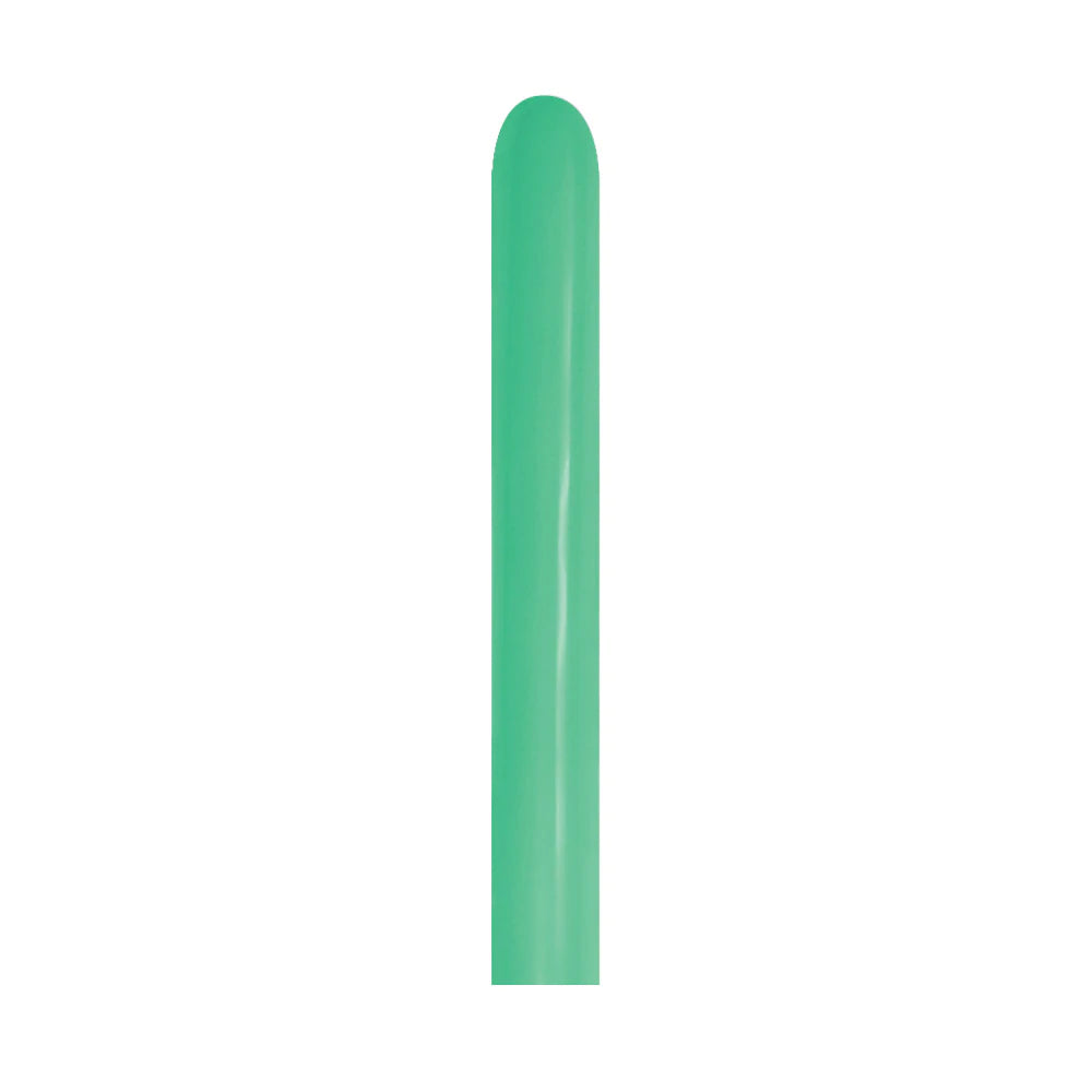 260s Latex Balloon Fashion Green Tube - Perfect for Birthday Parties, Baby Showers & Decorative Events