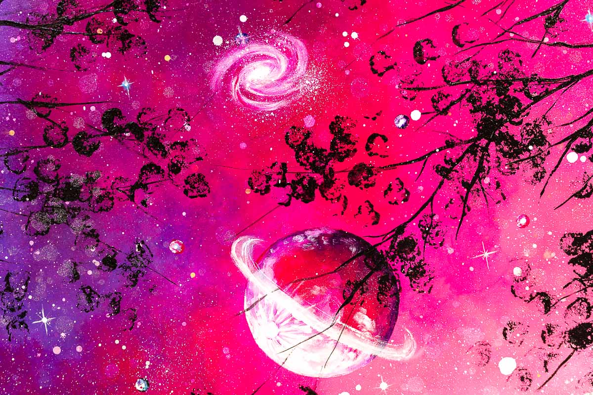 A World of Our Own - Original Artwork for Home & Office Decor | Perfect for Living Rooms, Bedrooms, and Workspaces
