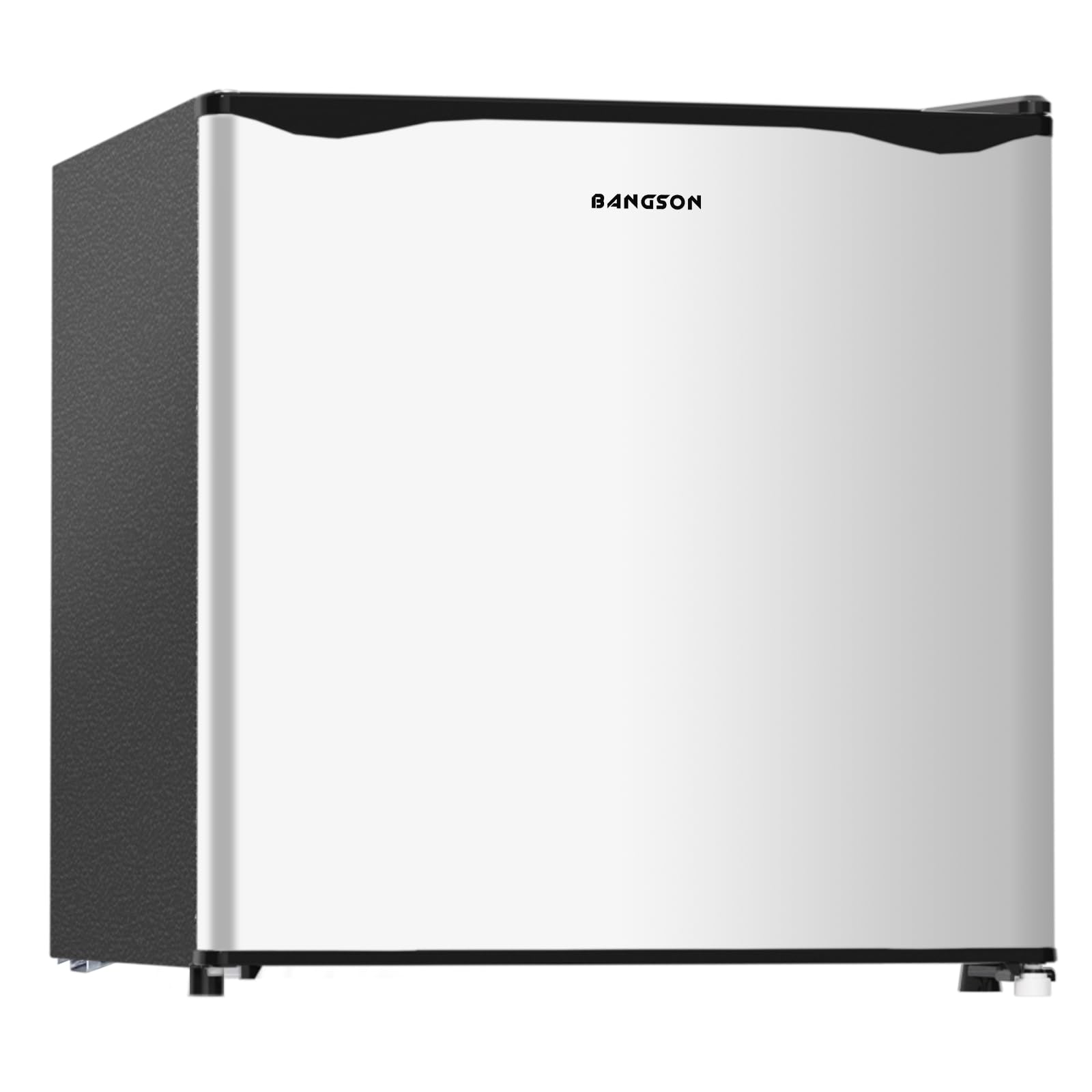 BANGSON 1.6 Cu.Ft Mini Fridge with Freezer - Compact Single Door Refrigerator for Office, Bedroom, Dorm | Energy Efficient Small Fridge for Beverages, Snacks & Skincare | Perfect for Home, Office & College Dorm Rooms