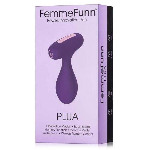 Remote Control Vibrating Butt Plug - 10 Speed USB Rechargeable Waterproof Silicone Anal Toy for Women & Men | Purple Adult Sex Toy for Couples Play, Solo Pleasure & BDSM Exploration