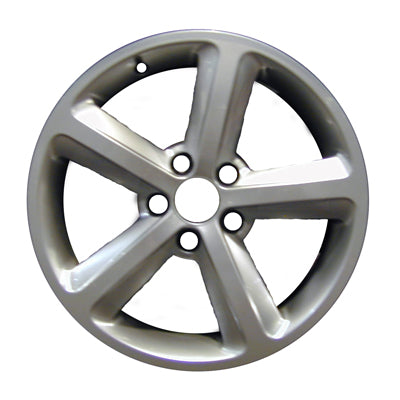 17 Inch Audi A3 OEM Wheel Rim ALY058807 (2007-2013) - Hypersilver Finish 8P0601025AL | Perfect Replacement for Audi A3 Sedan & Hatchback Models