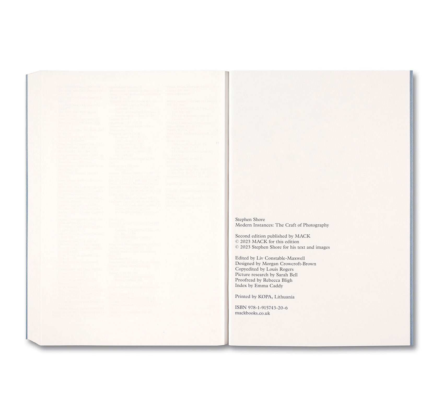 Stephen Shore Modern Instances The Craft of Photography - Expanded Edition Signed | Fine Art Photography Book for Collectors & Enthusiasts | Perfect for Home Libraries & Photography Studios