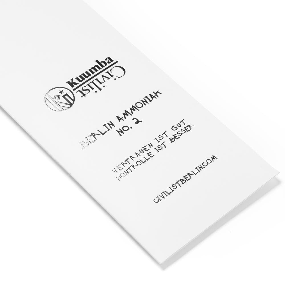 Civilist Incense - BERLIN NO.2 Premium Scented Sticks for Meditation, Yoga & Home Aromatherapy