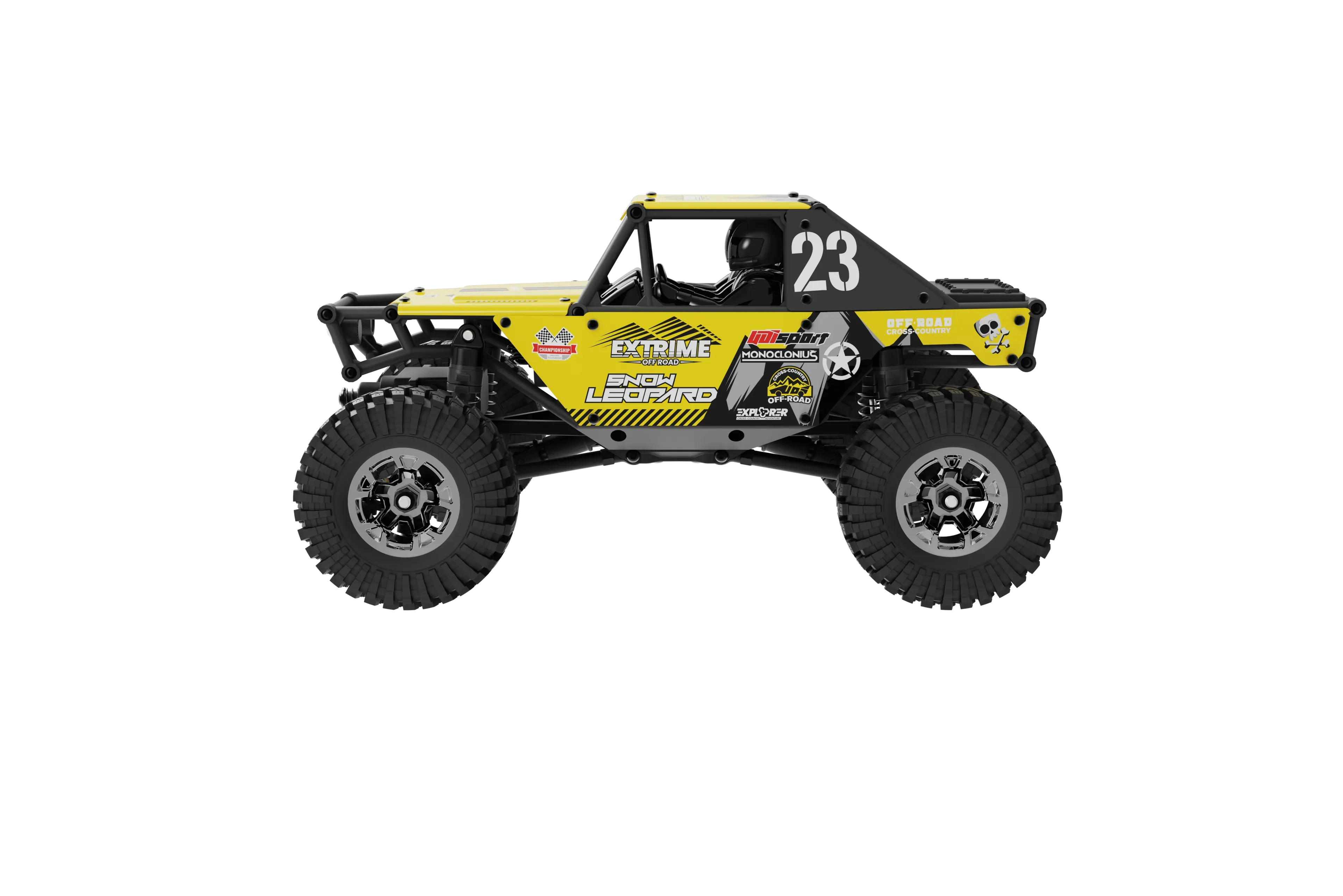UDIRC UCX2405 1/24 Scale 4WD RC Rock Crawler Car with Brushed Motor - Ready to Run (RTR) - Perfect for Indoor Off-Road Racing and Backyard Crawling Adventures
