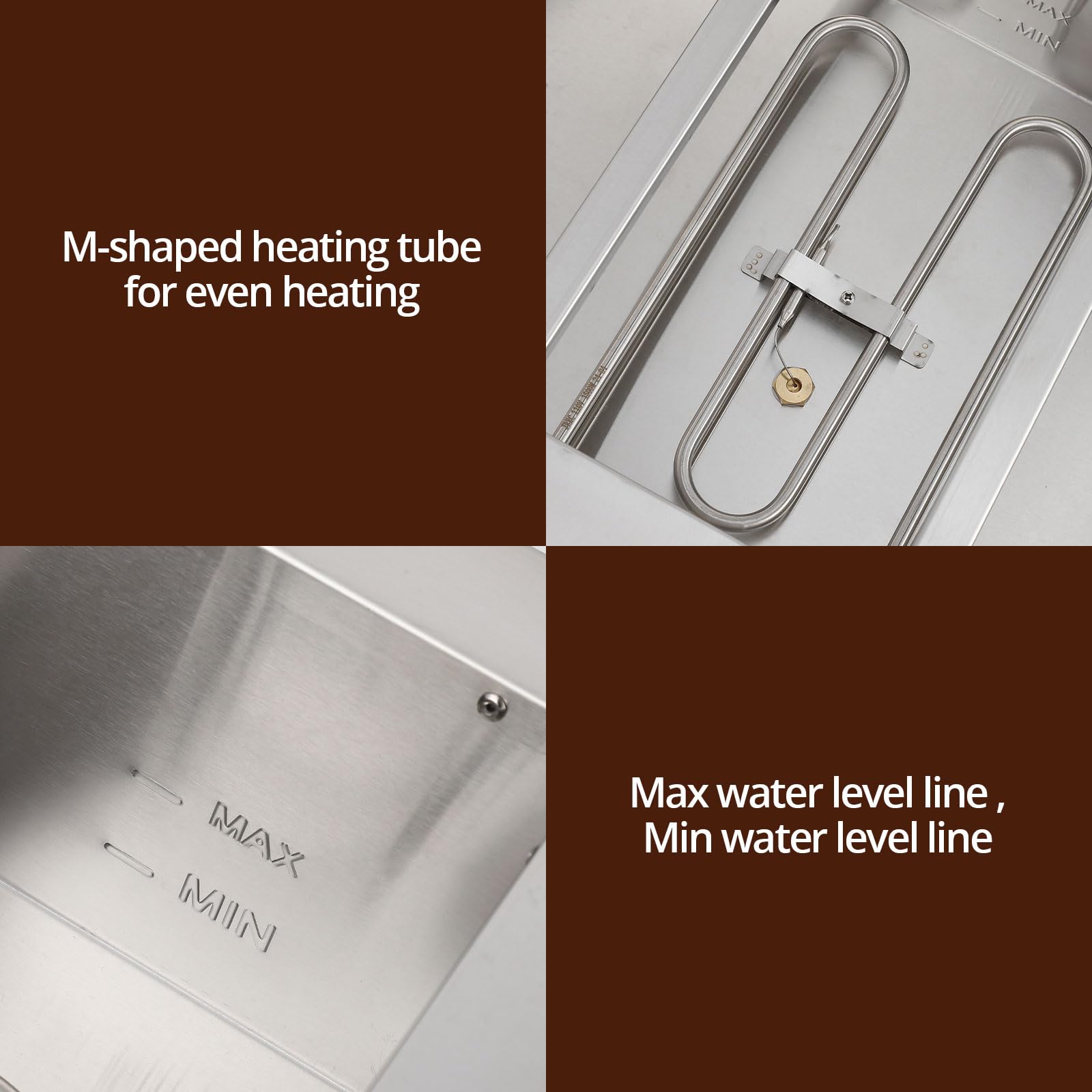 Professional Chocolate Tempering Machine - 3.3L Dual Tanks, 18 Lbs Capacity, Precise Temperature Control 86~176℉, 1500W Stainless Steel Electric Chocolate Melter for Candy Making, Baking, and Dessert Preparation - Perfect for Chocolatiers, Bakeries, and Home Chefs