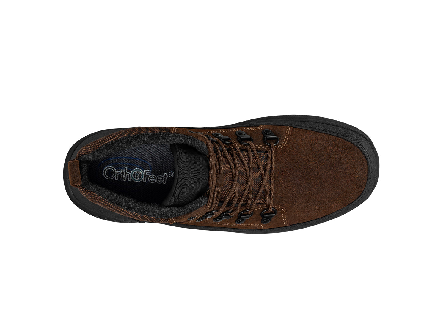 Stratton Waterproof Brown Leather Boots for Men - Durable & Comfortable Outdoor Hiking, Work & Rainy Day Wear
