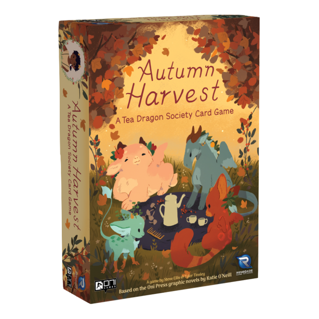 Autumn Harvest Tea Dragon Society Card Game | Family Board Game for Kids & Adults | Perfect for Game Nights & Holiday Gatherings