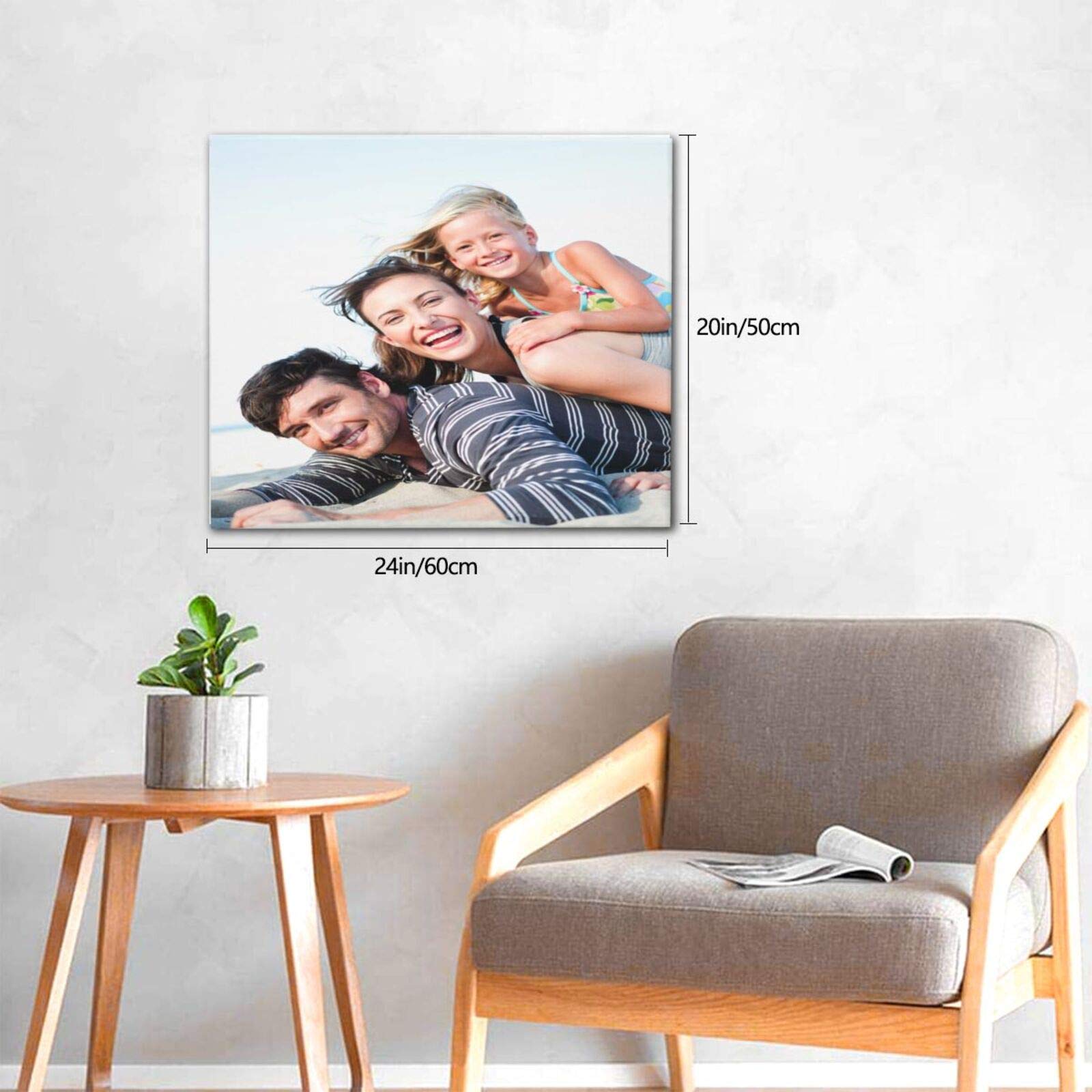 Custom Canvas Prints with Your Photos - Personalized Wall Art for Living Room, Bedroom & Home Decor - Digitally Printed - Perfect for Gifts, Weddings & Housewarming