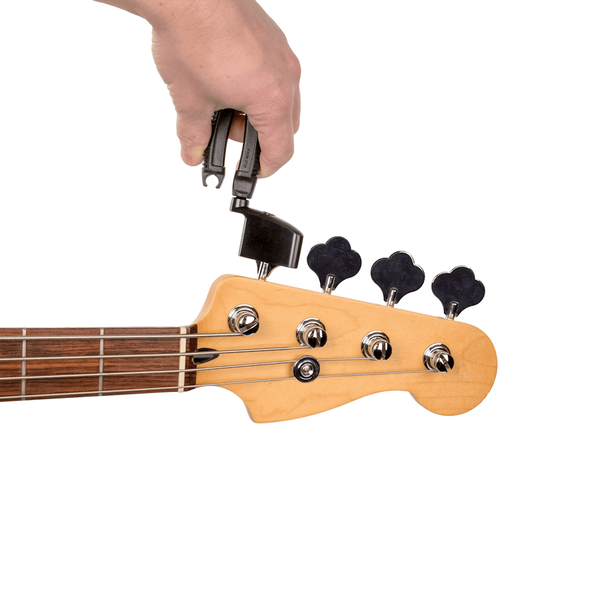 D'Addario Bass Guitar String Winder - Professional String Winder for Bass Guitar Maintenance & Tuning - Perfect for Musicians & Guitar Techs