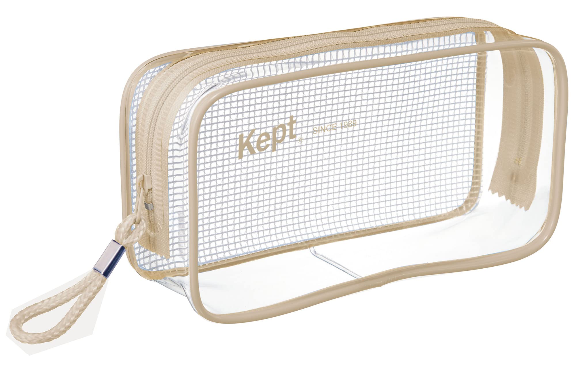 Raymay Fujii Clear Pencil Case - School & Office Organizer