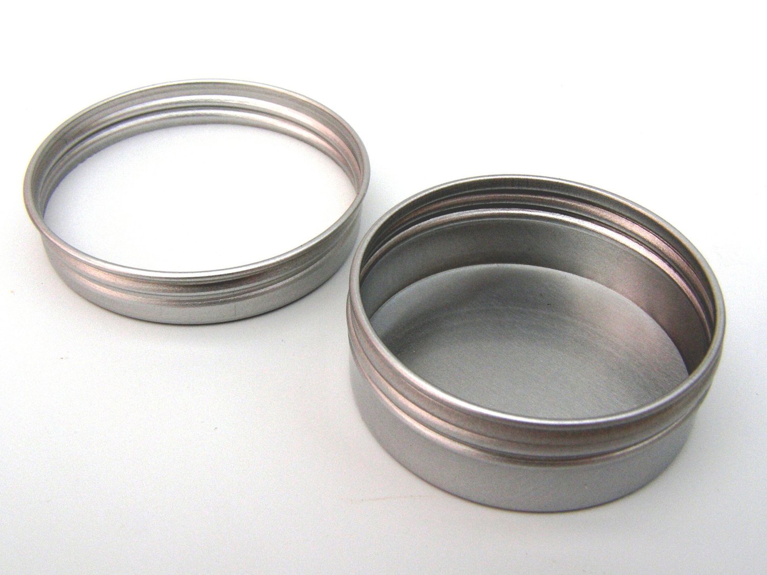10x 10ml Aluminum Lip Balm Pots - Empty Small Cosmetic Containers for DIY Lip Gloss, Nail Polish & Skincare - Perfect for Travel, Gifts & Home Use