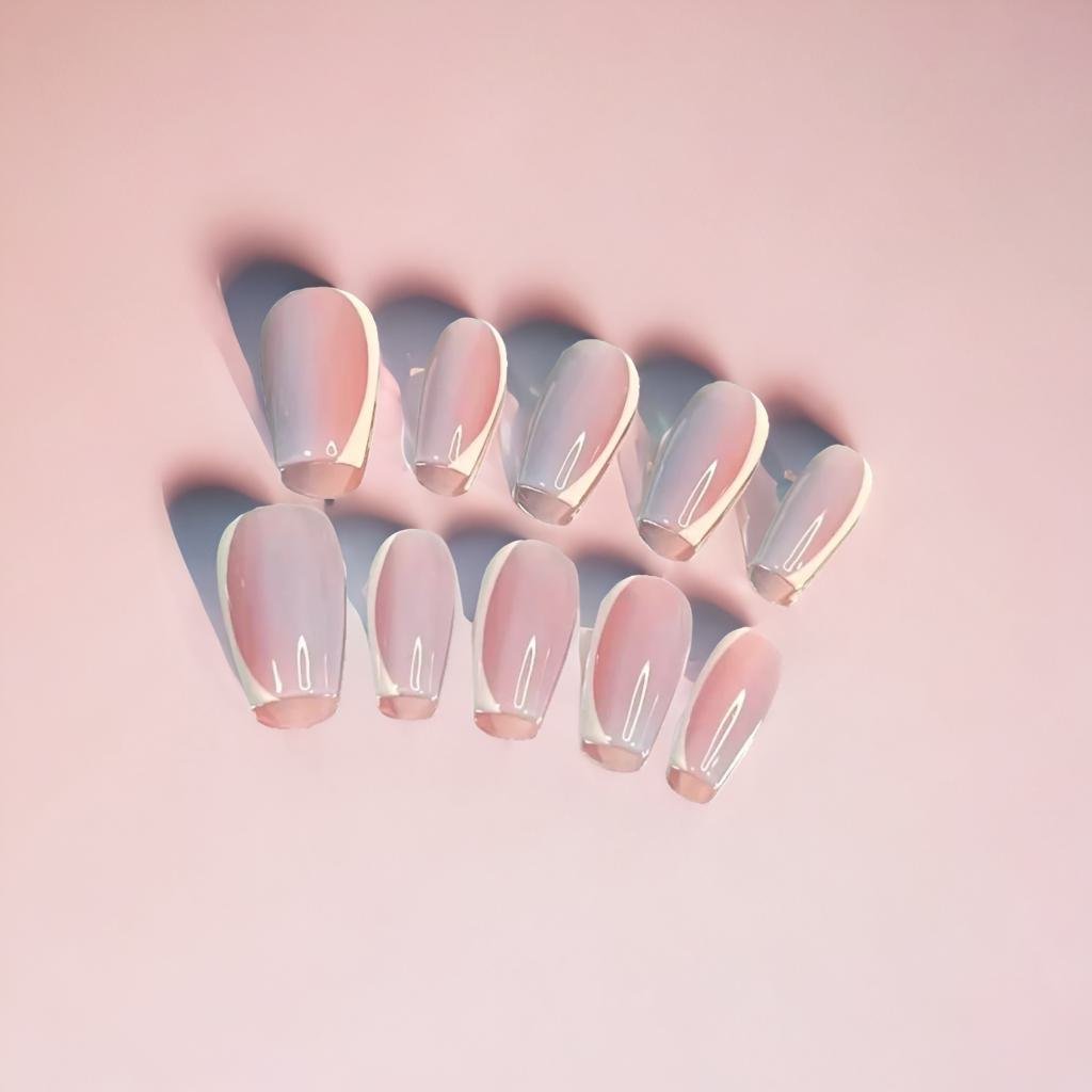 Hand Painted Press on Nails - Natural Floral Designs for Easy DIY Manicure | Perfect for Weddings, Parties & Everyday Wear