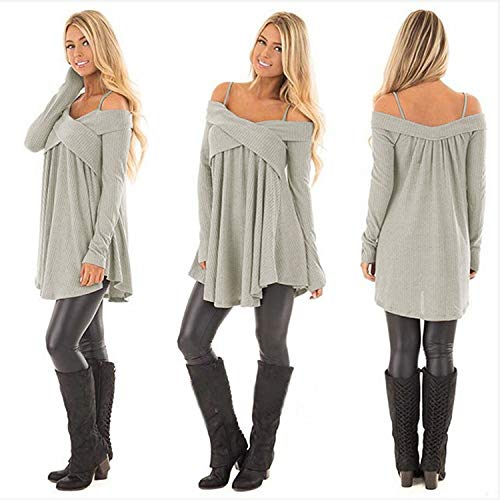 Stylish Strap-Wrapped Knitted Waffle Sweater for Women - Soft Grey Winter Pullover | Perfect for Casual Outfits, Office Wear & Cozy Evenings