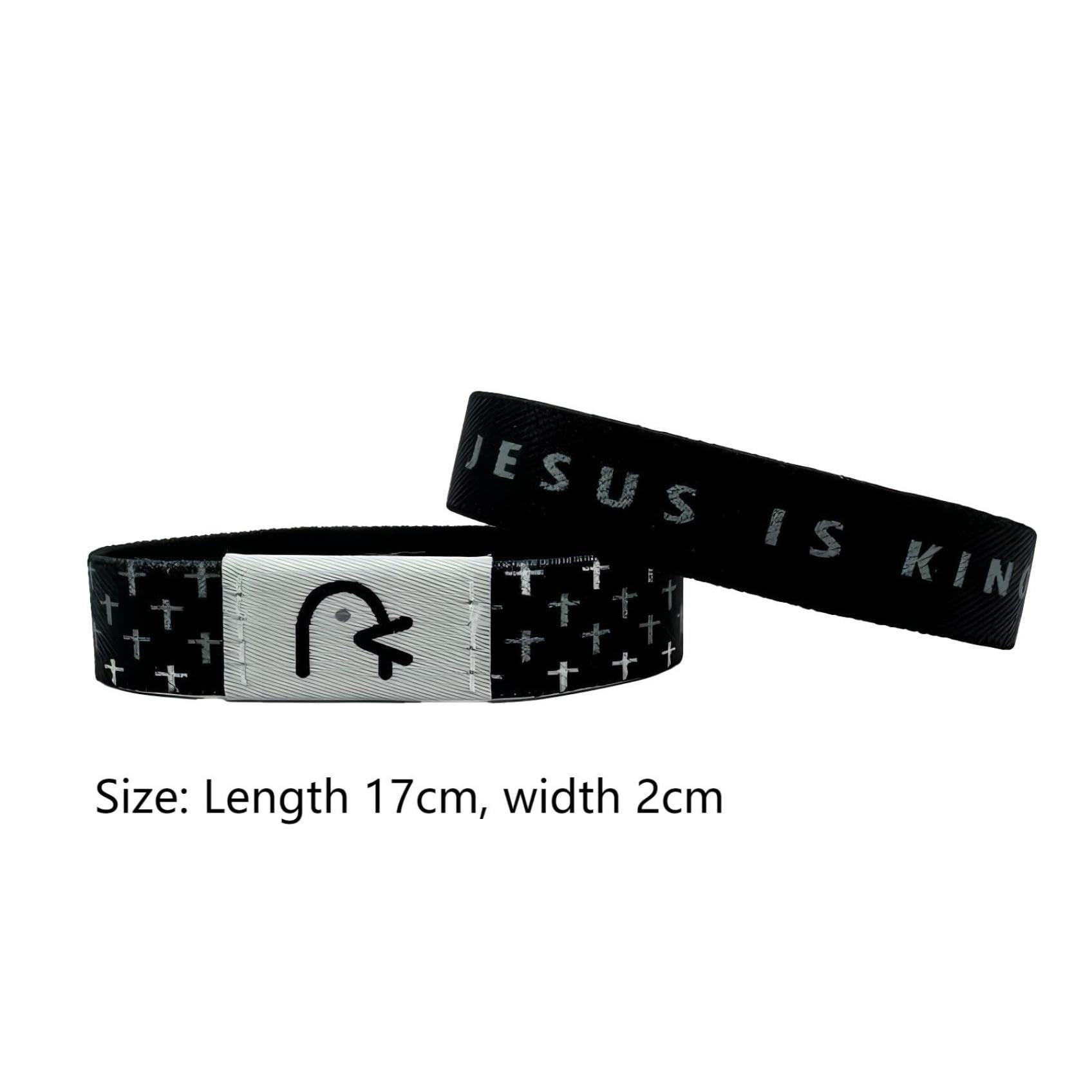 Wearable Bible Verse Bracelet with NFC - Inspirational Scripture Jewelry for Men, Women & Teens - Daily Spiritual Energy Quotes - Perfect for Church, Prayer & Faith-Based Gifts
