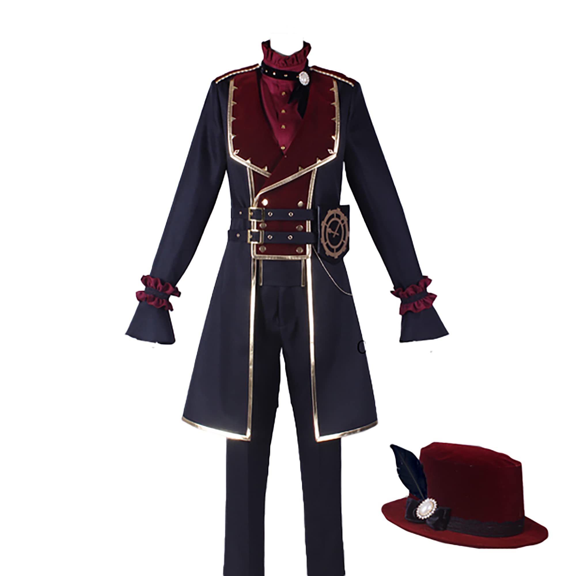 Anime Itsuki Shu Cosplay Costume Full Set with Hat - Perfect for Halloween, Comic Con & Cosplay Events | High-Quality Anime Character Outfit for Fans