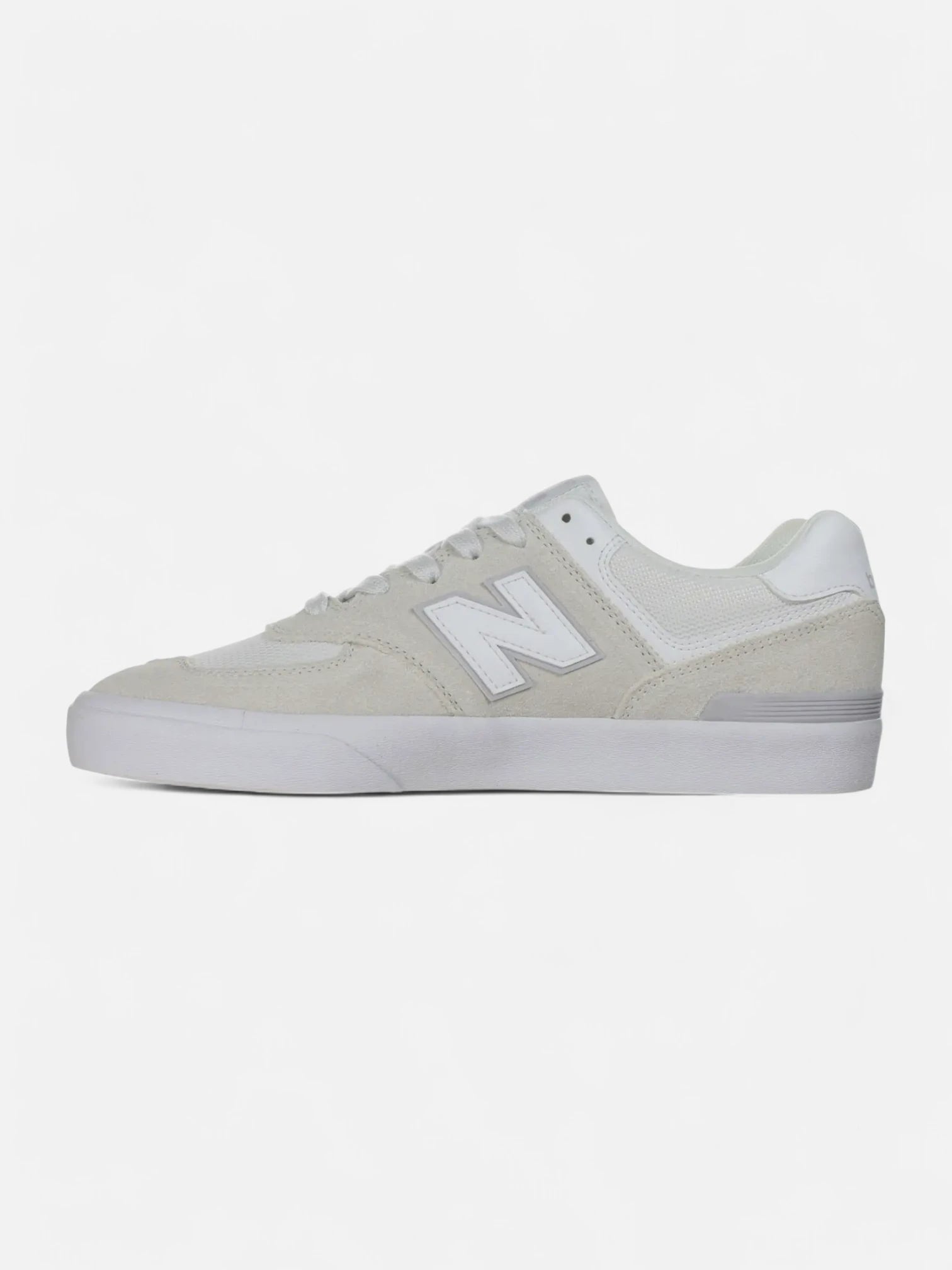 New Balance Numeric 574 Vulc White Cream Skateboarding Shoes - Perfect for Street Skating & Casual Wear