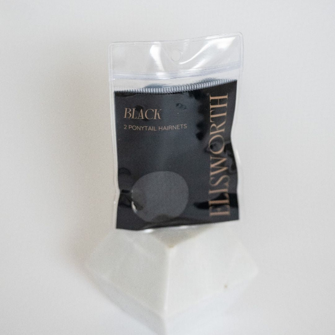 Ellsworth The Ponytail Hairnet - Breathable Snug Fit Hair Net for Food Service, Nurses & Chefs - Perfect for Kitchen, Hospital & Salon Use