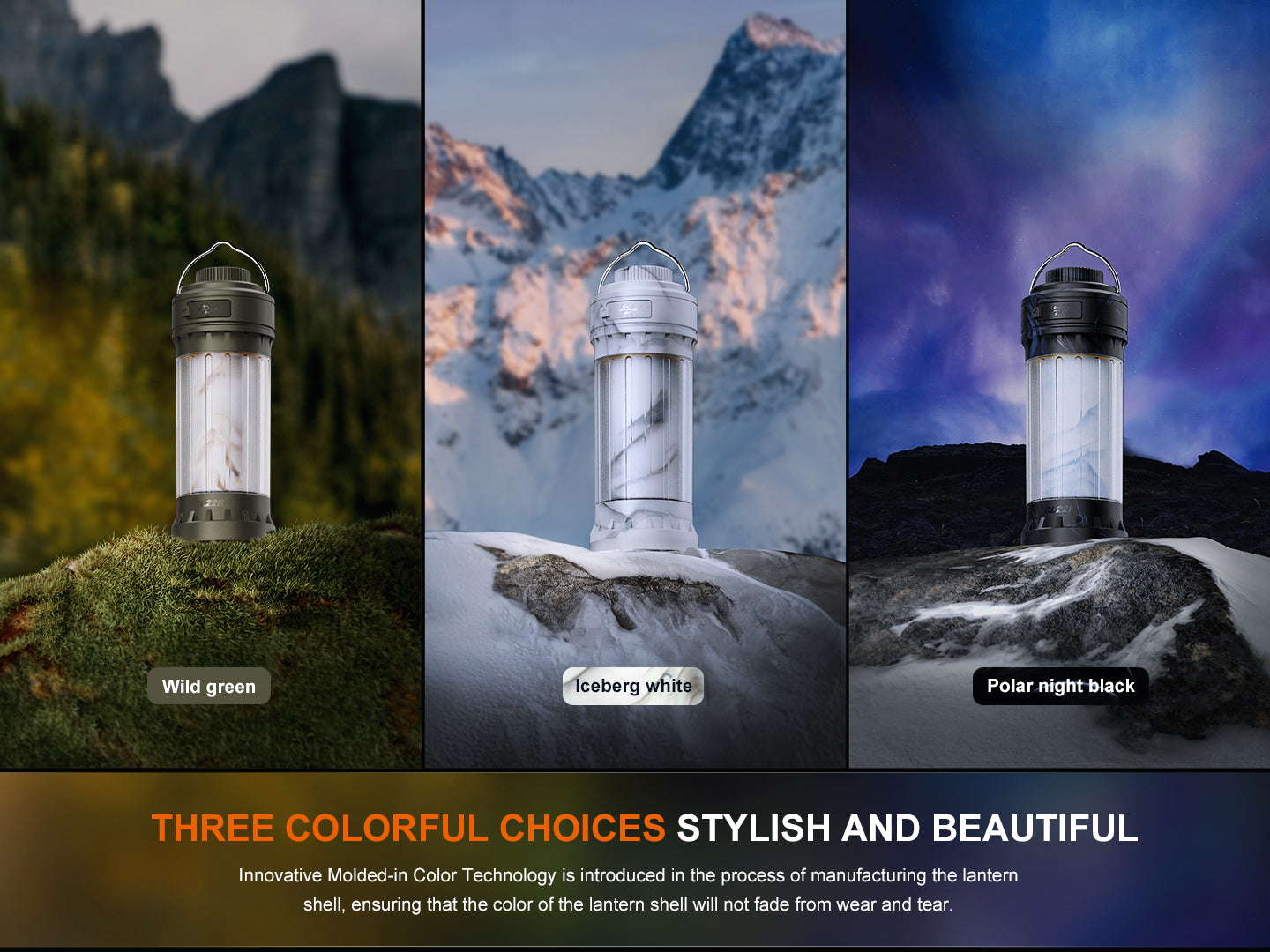 Fenix CL22R Rechargeable LED Camping Lantern - 500 Lumens, Waterproof, Portable Outdoor Light for Hiking, Backpacking & Emergency Use