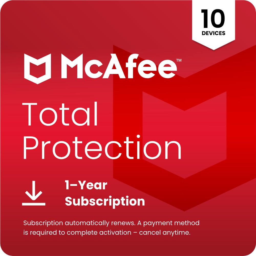 McAfee+ Advanced Family Unlimited Devices 2025 | 1-Year Subscription with Auto-Renewal | Online Security, Identity Theft Protection, Privacy & Parental Controls | Download for Windows, Mac, iOS & Android | Protect Your Family's Digital Life at Home & On-The-Go