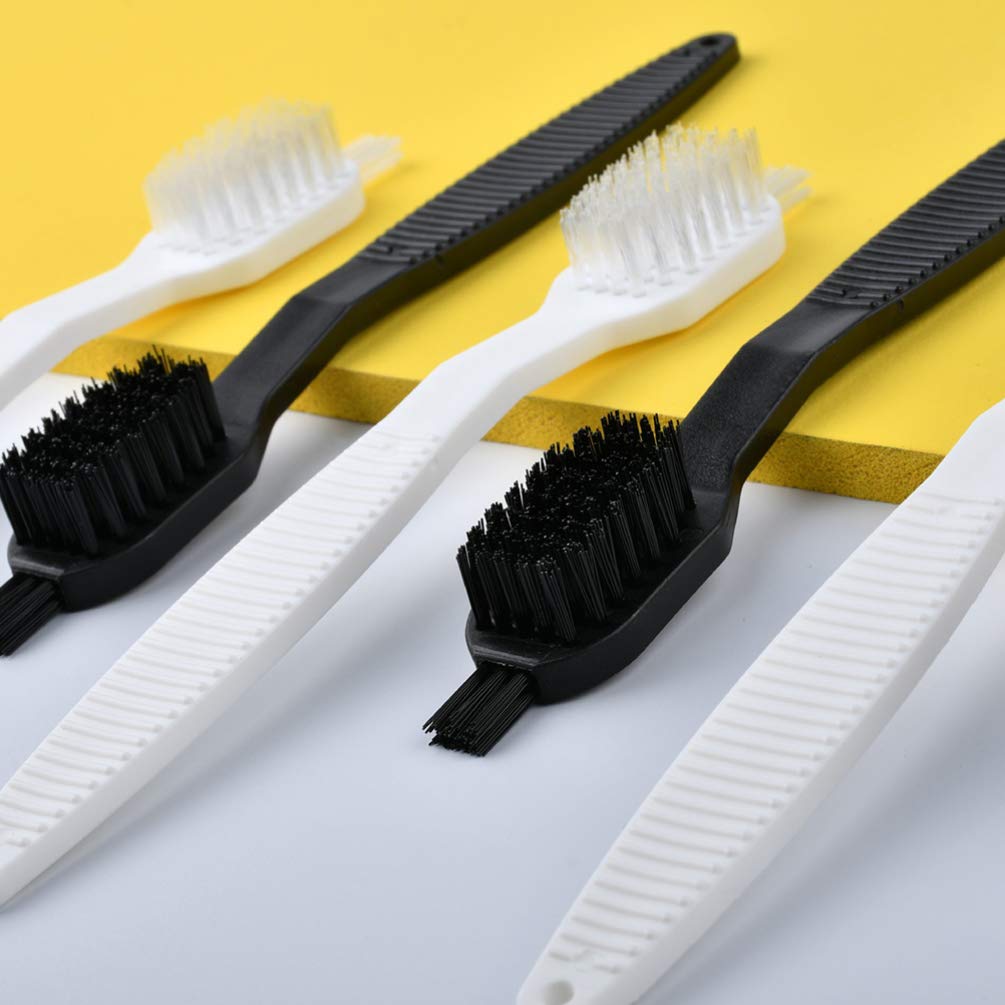 Hemoton 10-Pack Nylon Kitchen Scrub Brushes - Multi-Purpose Cleaning Tools for Electric Appliances, Pots & Pans - Durable Portable Scouring Pads for Stove, Oven, Microwave & Dish Cleaning