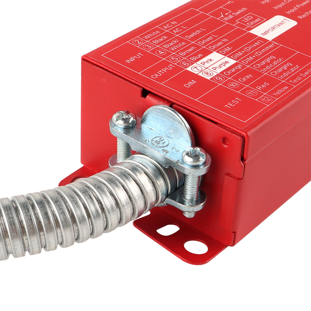 40W LED Emergency Backup Driver - Constant Power, 100-277V AC Input, 170V DC Output - Perfect for Commercial Lighting & Power Outage Preparedness
