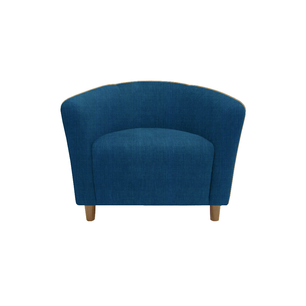 Ton Tub Armchair - Modern Lounge Chair for Living Room, Bedroom & Office - Comfortable Tub-Style Seating for Relaxing & Reading