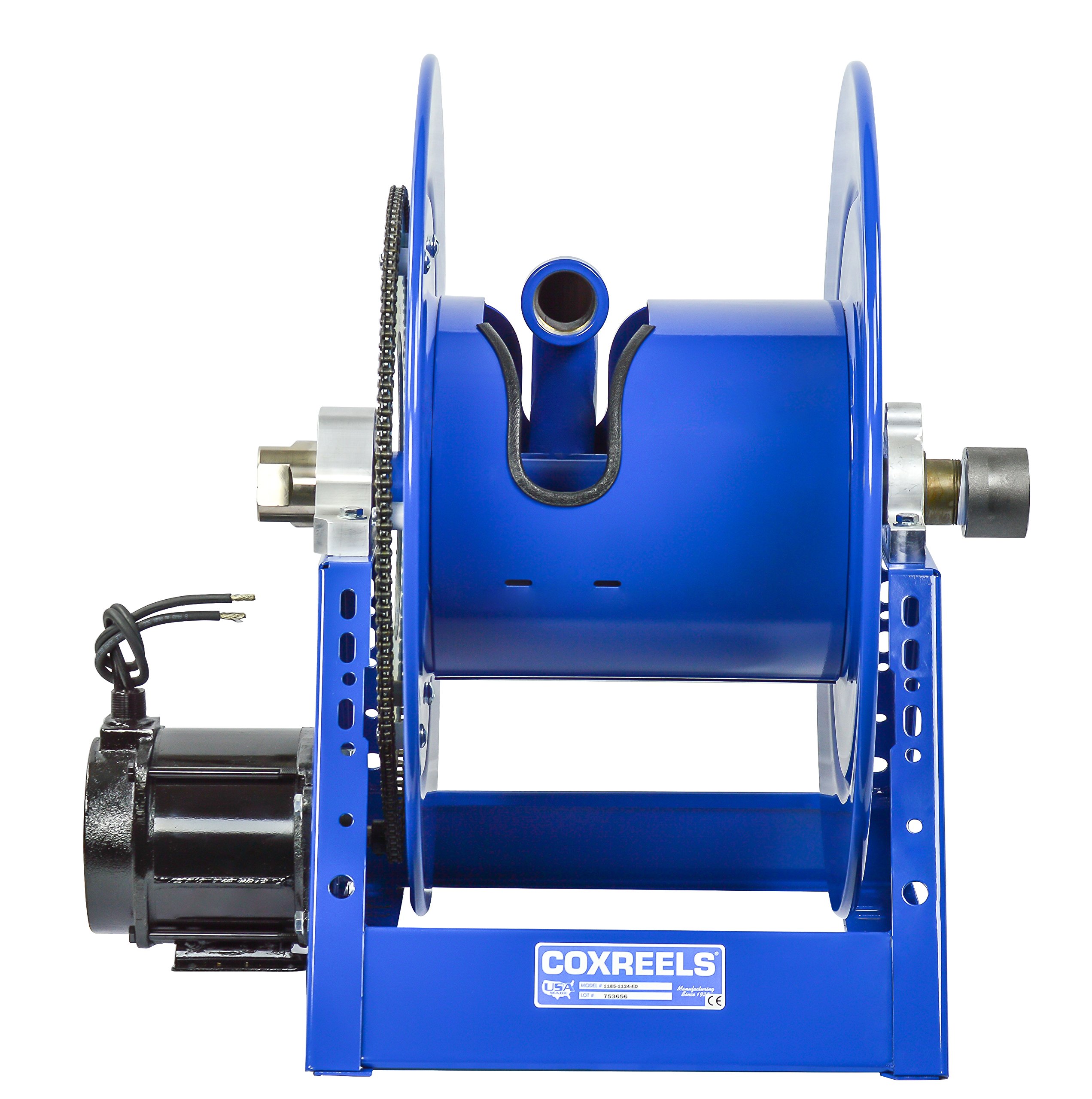 **Coxreels 1185-3324-EA Electric 115V Explosion-Proof 1/2HP Motor Rewind Hose Reel – 1.5