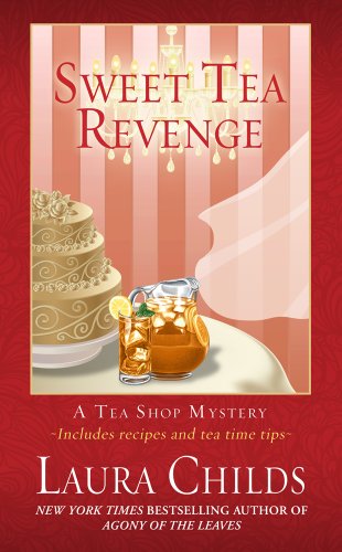 Sweet Tea Revenge: A Tea Shop Mystery Novel - Large Print Hardcover Edition by Wheeler Publishing | Cozy Mystery Book for Tea Lovers & Book Club Discussions