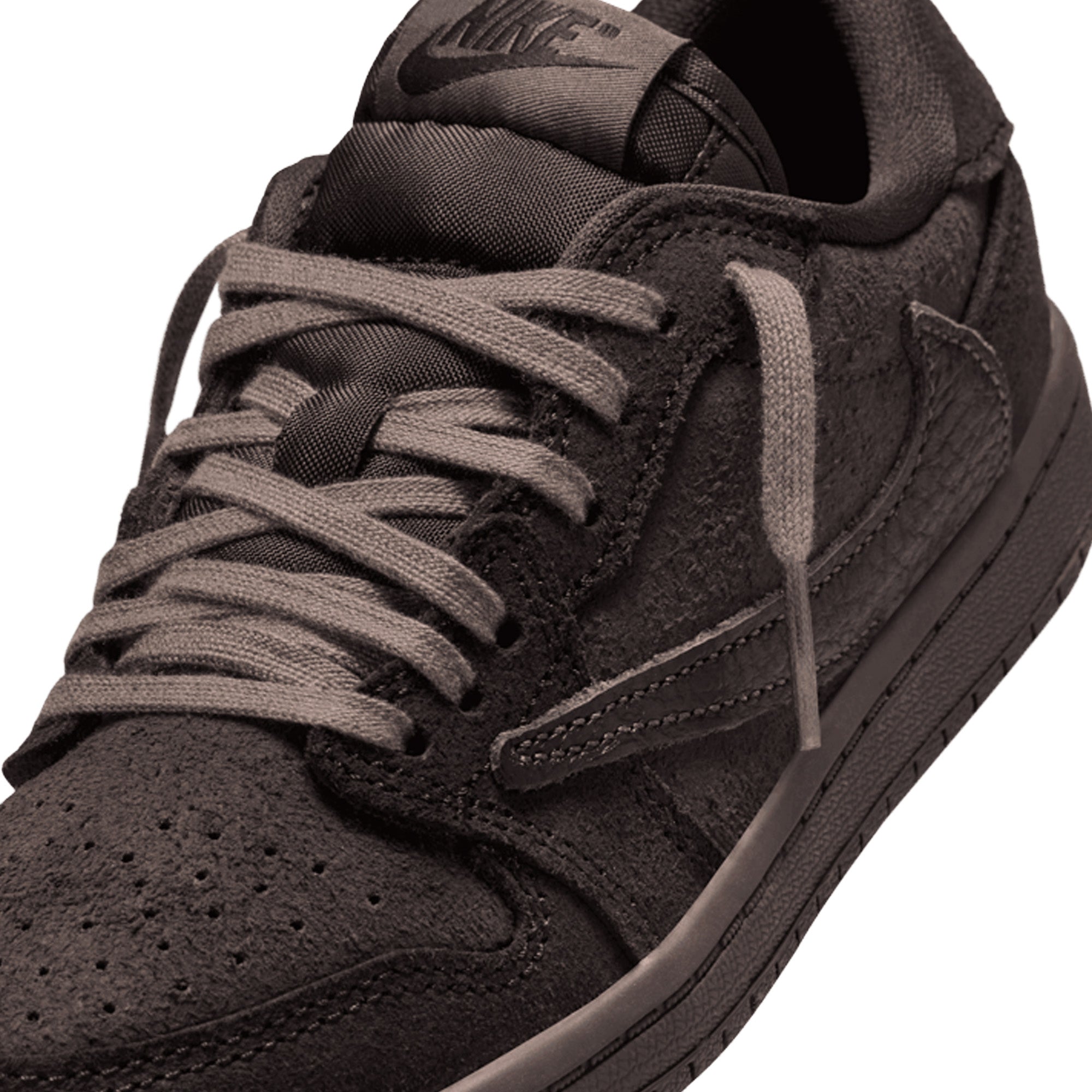 Air Jordan 1 Retro Low OG SP Travis Scott 'Velvet Brown' Sneakers (2024) - Men's Basketball Shoes for Casual Wear & Street Style Fashion