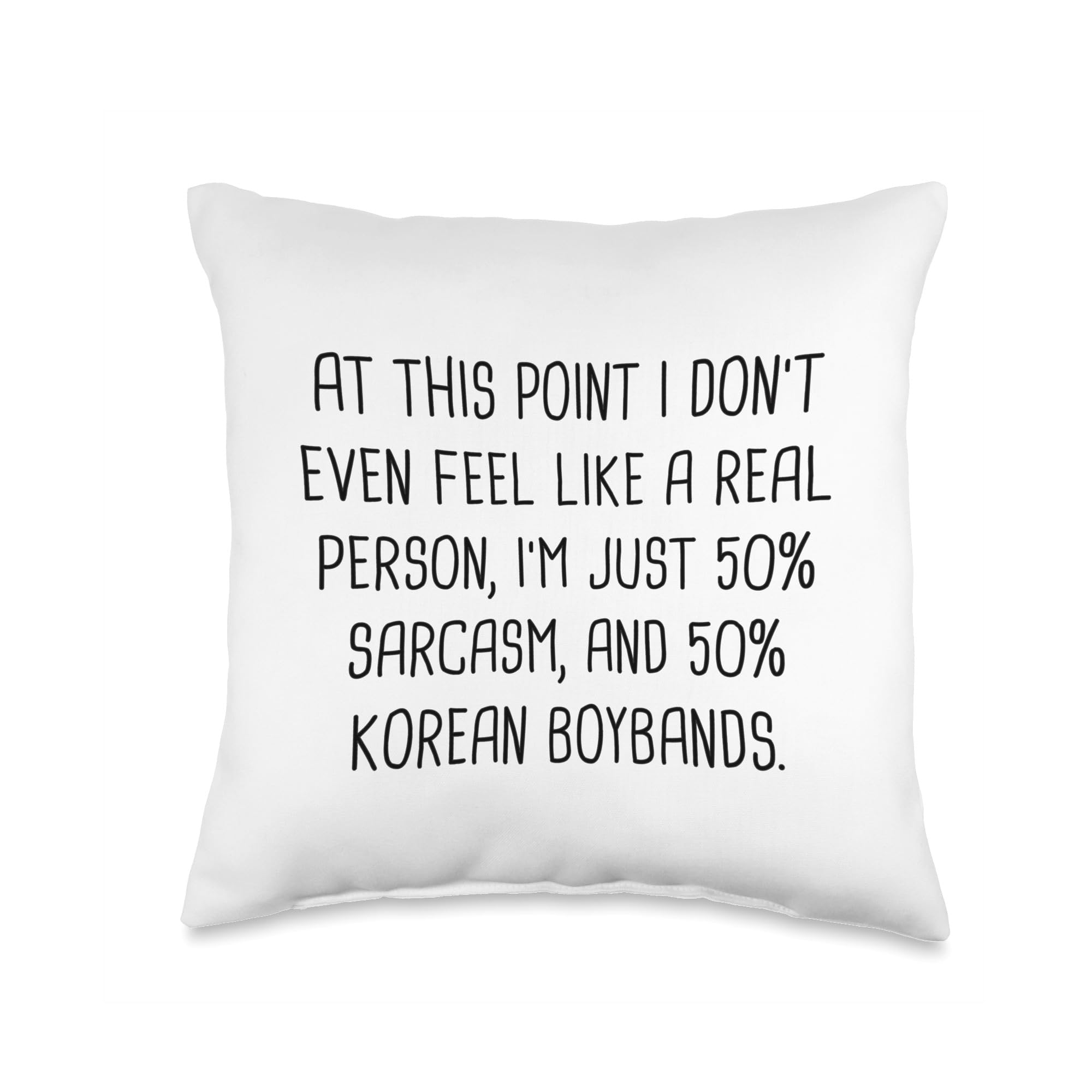 Kpop Merchandise | Korean Drama Throw Pillow for Teen Girls | Cute K-pop Decor for Bedroom & Dorm Room