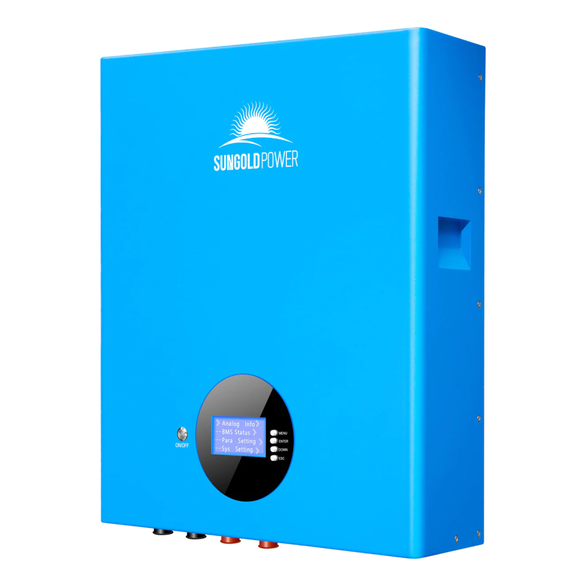 SunGoldPower 5.12kWh LiFePO4 Solar Battery Storage - SG48100M Powerwall for Home Energy Backup & Off-Grid Power Solutions