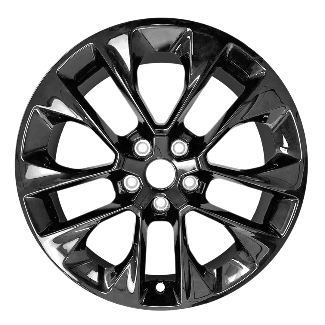20 Inch Black Jeep Wrangler OEM Wheels ALY09262 (Fits 2019-2025 Models) - 6YZ48TRMAA for Off-Road & Street Driving